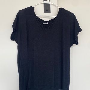 Black V neck